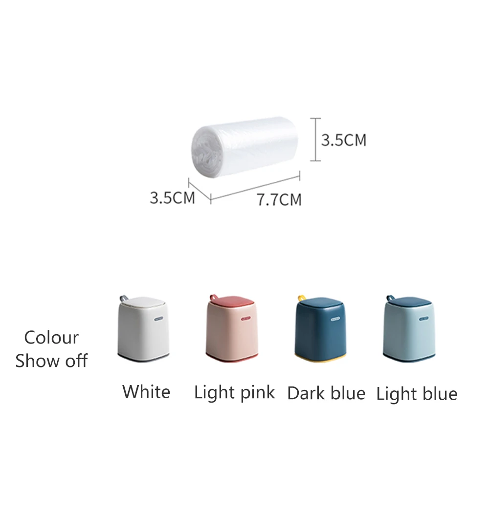 

Creative Waste Bin Desktop Home Garbage Basket Table Trash Can with Lid Creative Office Household Mini Trash Can Office Car