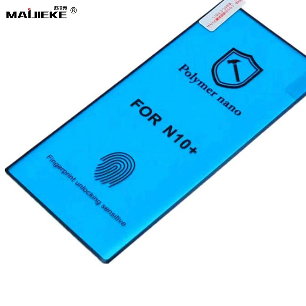 Полимерная нано керамическая пленка для Samsung Galaxy Note 10 Plus Pro S20 plus S10 S9 S8 S7 edge PMMA + PET