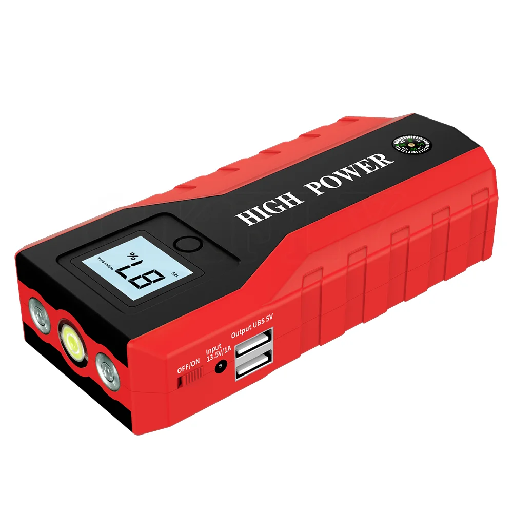 Аварийное автомобильное пусковое устройство 1000 А портативное внешний