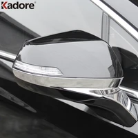 for cadillac xt5 2016 2017 2018 abs chrome side door rear view mirrors cover trim mirrors a pillar sticker exterior accessories