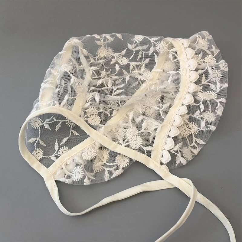 Летняя кружевная Цветочная Солнцезащитная шляпа детская мягкая для мальчиков и