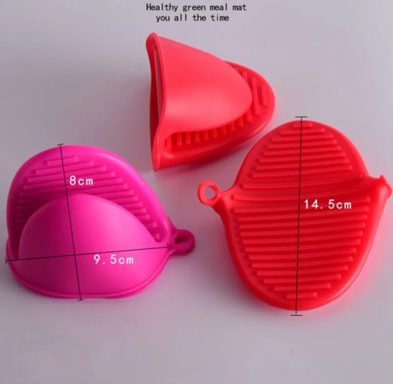 Силиконовые мини перчатки для духовки 1 шт. термостойкие приготовления пищи