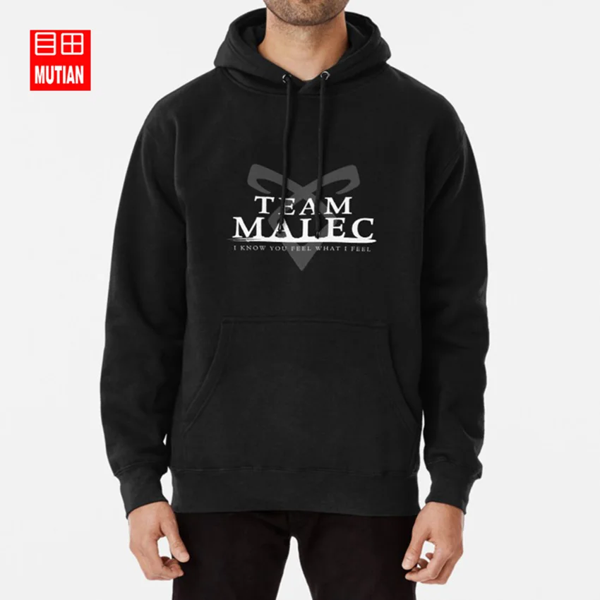 Shadowhunters-командные толстовки Malec толстовки badcatdesigns shadowhunter alec lightwood magnus bane malec Team