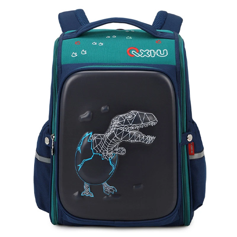 Children's Backpack School Bags for Girls Boys 3D Cartoon Dinosaur Heart Shape Kids Schoolbags Primary Bookbags 1 grade Mochila