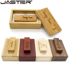 Деревянный USB флеш-накопитель JASTER с коробкой 64 ГБ 32 ГБ 16 ГБ 8 ГБ 4 ГБ USB 2,0