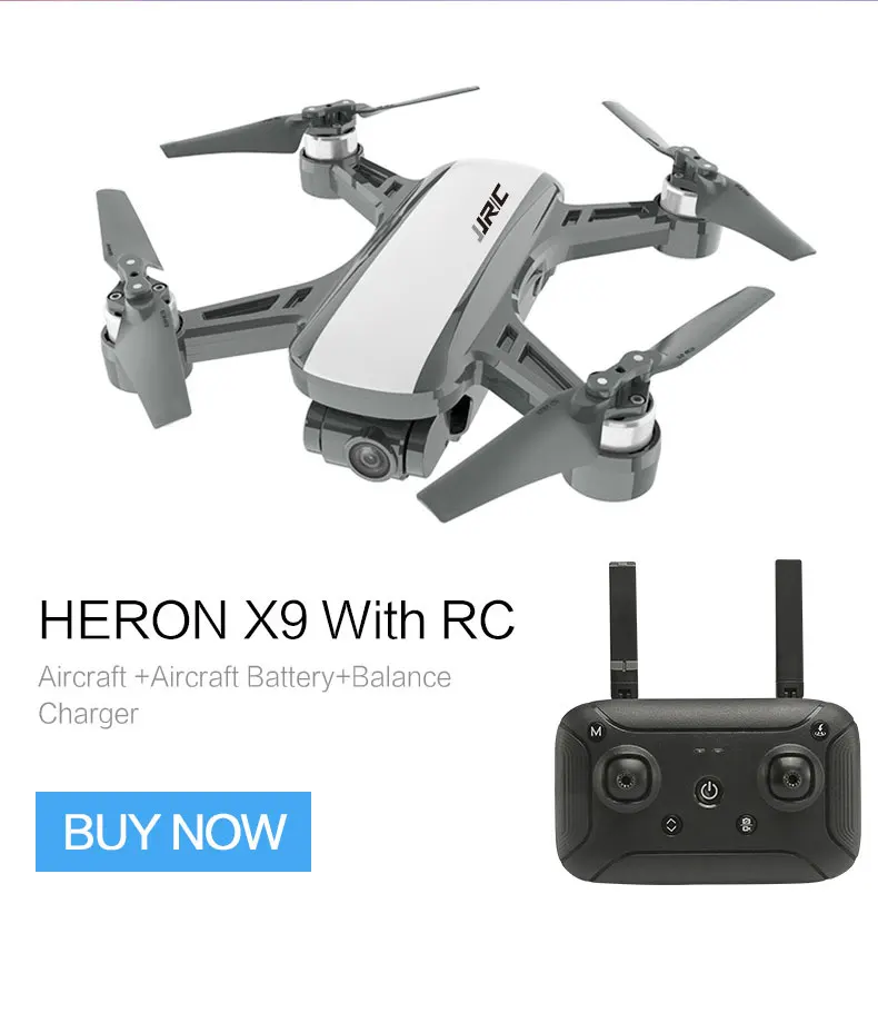 

JJRC X9 Heron WiFi FPV with HD 1080P camera GPS Brushless Gimbal Optical Flow Positioning Altitude Hold RC Quadcopter Drone