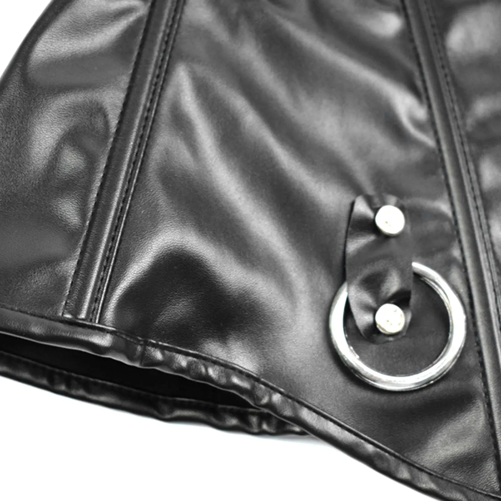 Женская обувь в стиле панк Женские ботинки из искусственной кожи Корсет Топ