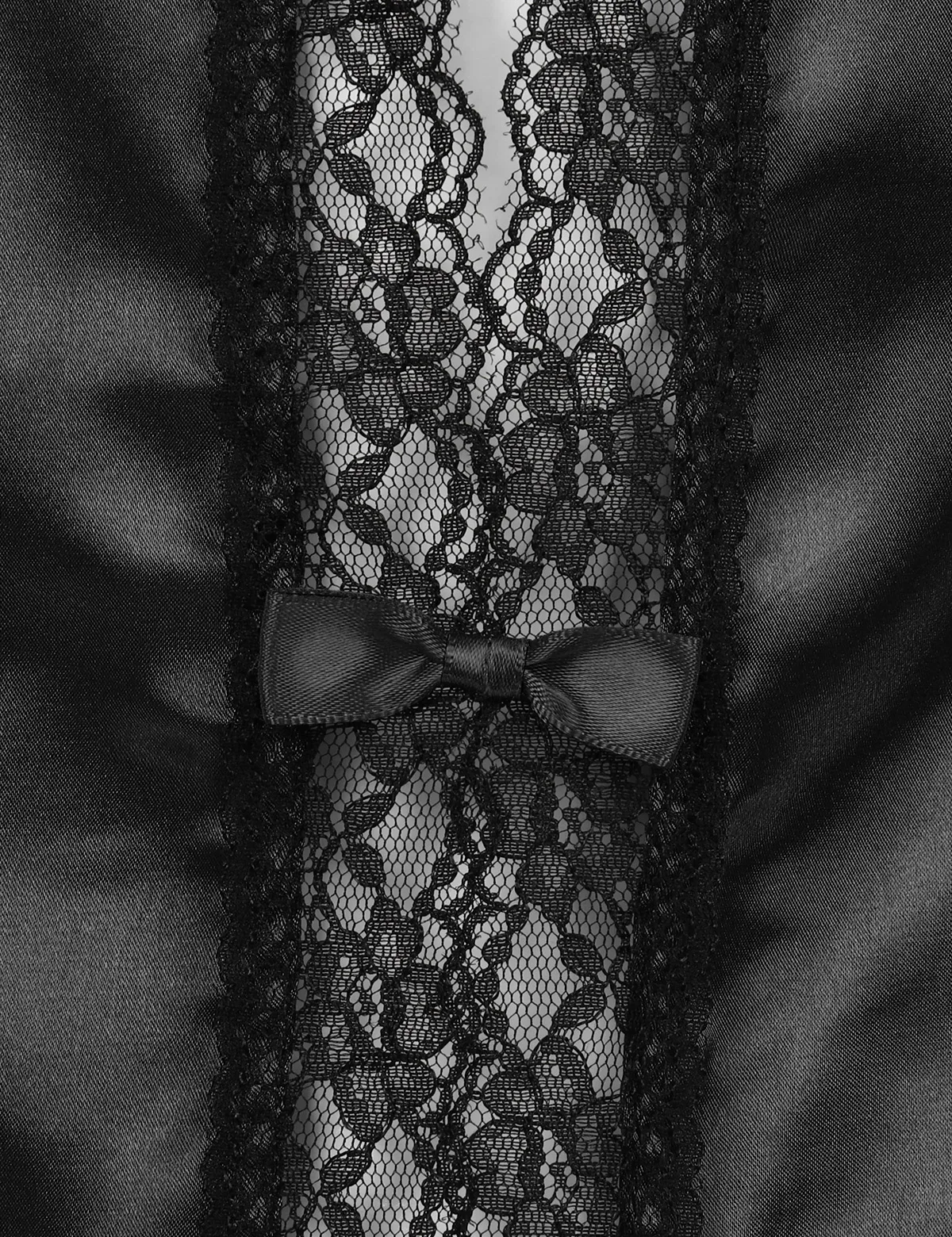 Гладкое Шелковистое атласное нижнее белье для мужчин TiaoBug регулируемые