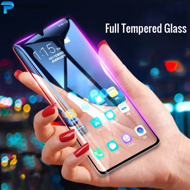 Закаленное стекло для Samsung Galaxy A20 A10 A50 A40 A30 M20 A70 A20E A20S A30S A50S|Защитные стёкла и плёнки