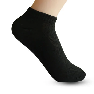 mens ankle black socks