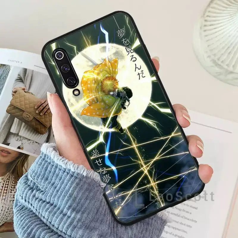 

anime cartoon cool Demon Slayer Phone Case For Xiaomi Redmi 7 9t 9se k20 mi8 max3 lite 9 note 8 9s 10 pro