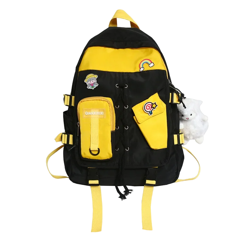 

Axzspdy fashion school bags for girls high school students travel shoulder bags teenagers college girls and boys backpacks