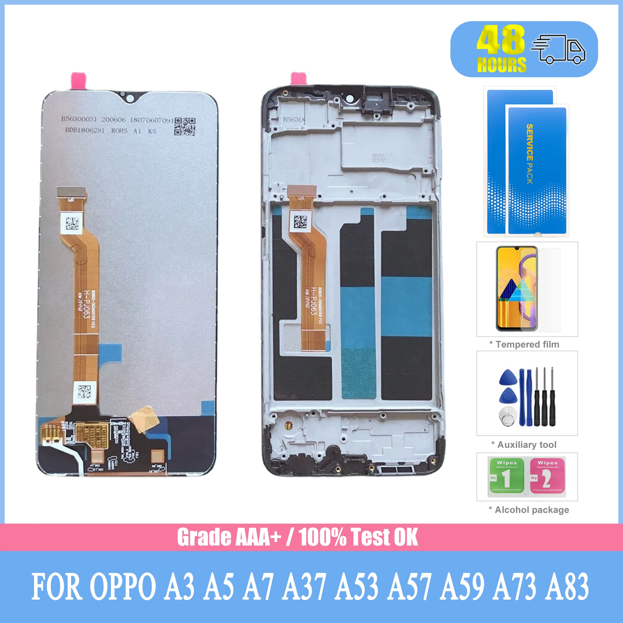 

ЖК-дисплей для OPPO A3 A5 A7 A37 A53 A57 A59 A73 A83