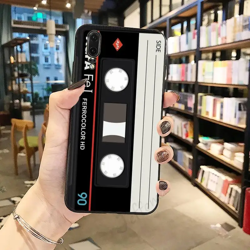 

RETRO CASSETTE TAPE vintage Phone Case For Huawei Honor 8X 8A 9 10 10i Lite 20 NOVA 3i 3e