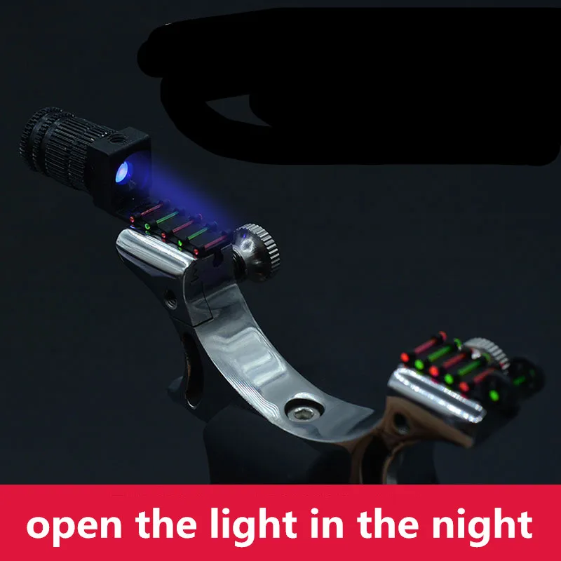 Новая прецизионная Рогатка которую можно использовать ночью. Мощная для охоты на