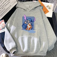 stitch bb 8 robot star wars hoodies mens cartoon disney cute sweatshirts fleece warm autumn hooded men harajuku anime streetwear