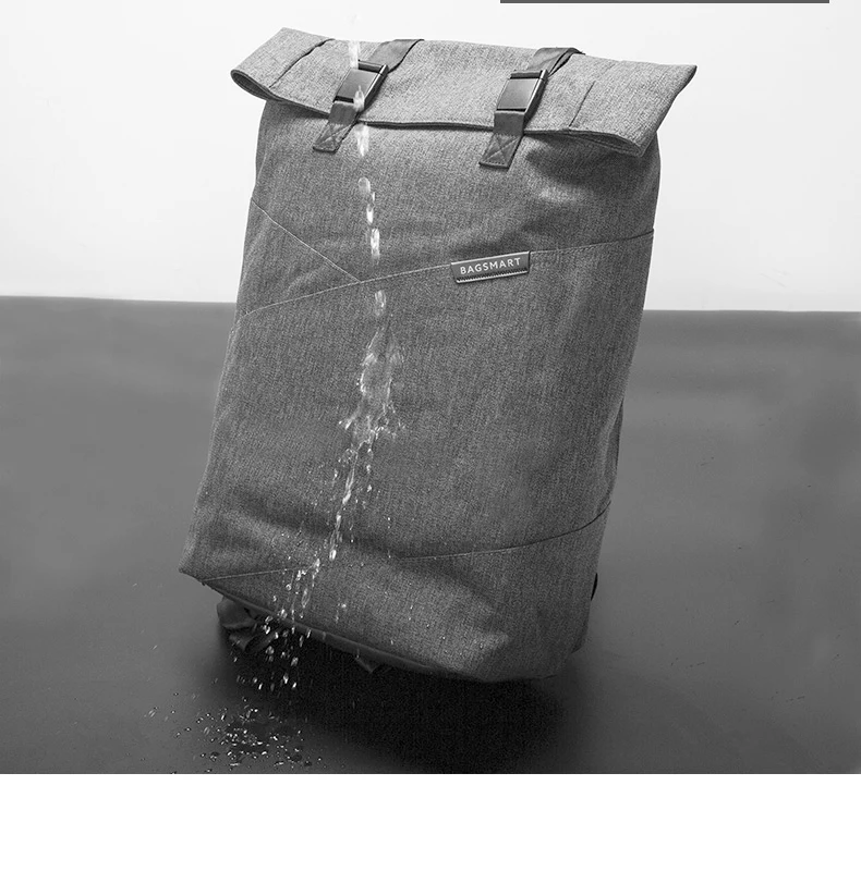 BAGSMART, новинка, мужской рюкзак для ноутбука, 15,6 дюймов, рюкзак, школьная сумка, для путешествий, водонепроницаемый рюкзак, женский, для ноутбука, сумка для компьютера