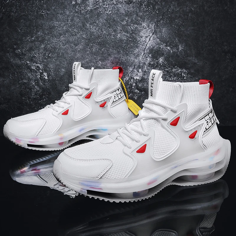 Модные беговые кроссовки Flyingg Line для мужчин Высококачественная дышащая