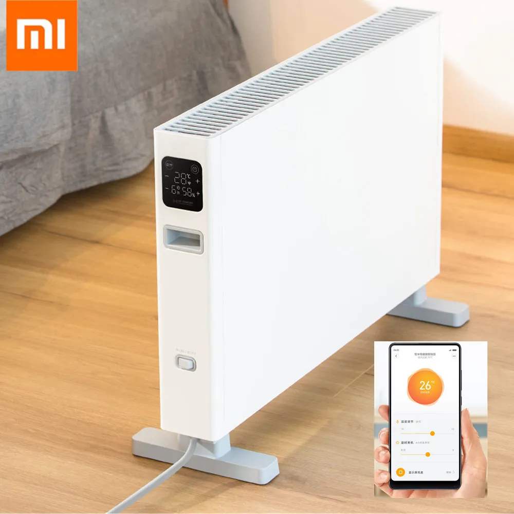 Smartmi электрический обогреватель конвекционный нагрев с питанием от энергии нагрев без индуктивности немой двойной защиты безопасности пульт дистанционного управления