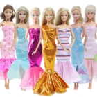 Платье для куклы BJDBUS, 5 стилей, новейшая мода, платье рыбий хвост, кружевная юбка, повседневная одежда для девочек, Одежда для куклы Барби, аксессуары для кукол, детская игрушка