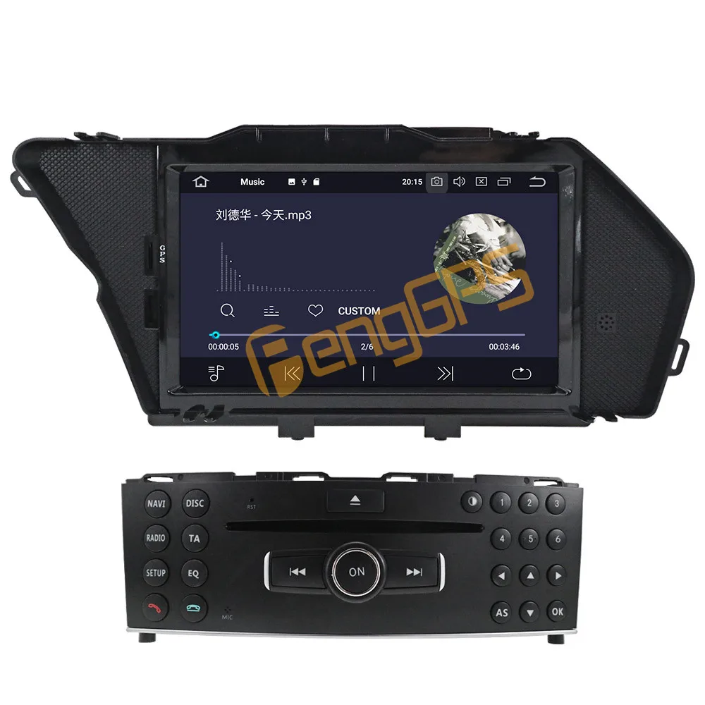 Автомагнитола для Mercedes Benz GLK X204 300 GLK350 2008-2012 Android 2Din стереоприемник Авторадио