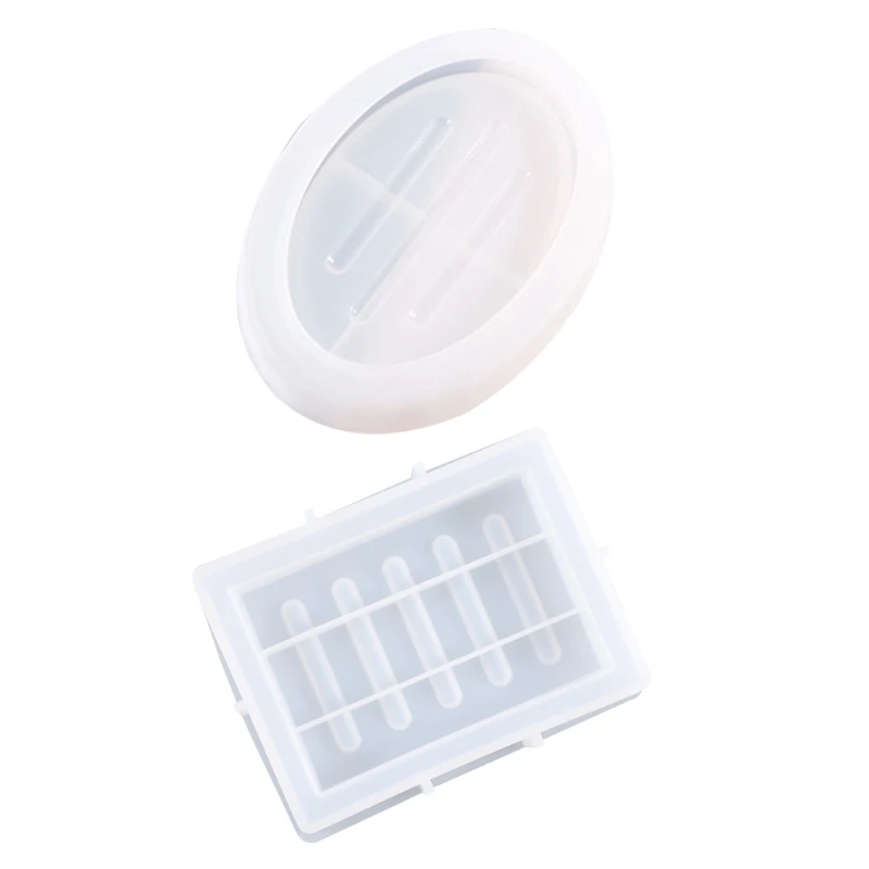 

Soap Storage Box Silicone Mould Crystal Epoxy Resin Mold DIY Handmade Craft Tool