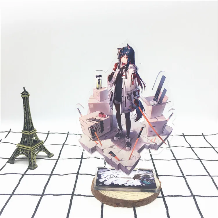 Игра Arknights брелок Amiya Angelina Hoshiguma Соловей осада Техаса Lappland милый забавный мультфильм акриловый брелок ювелирные изделия - Цвет: 23