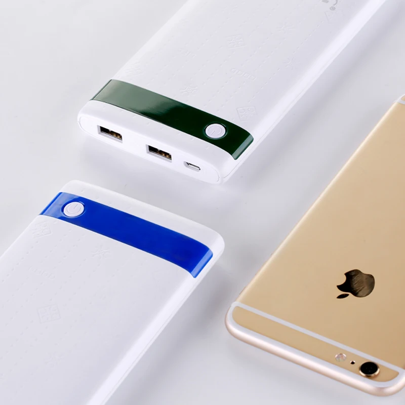 FERISING ультра тонкий внешний аккумулятор 10000 мАч двойной USB Pover полимерный