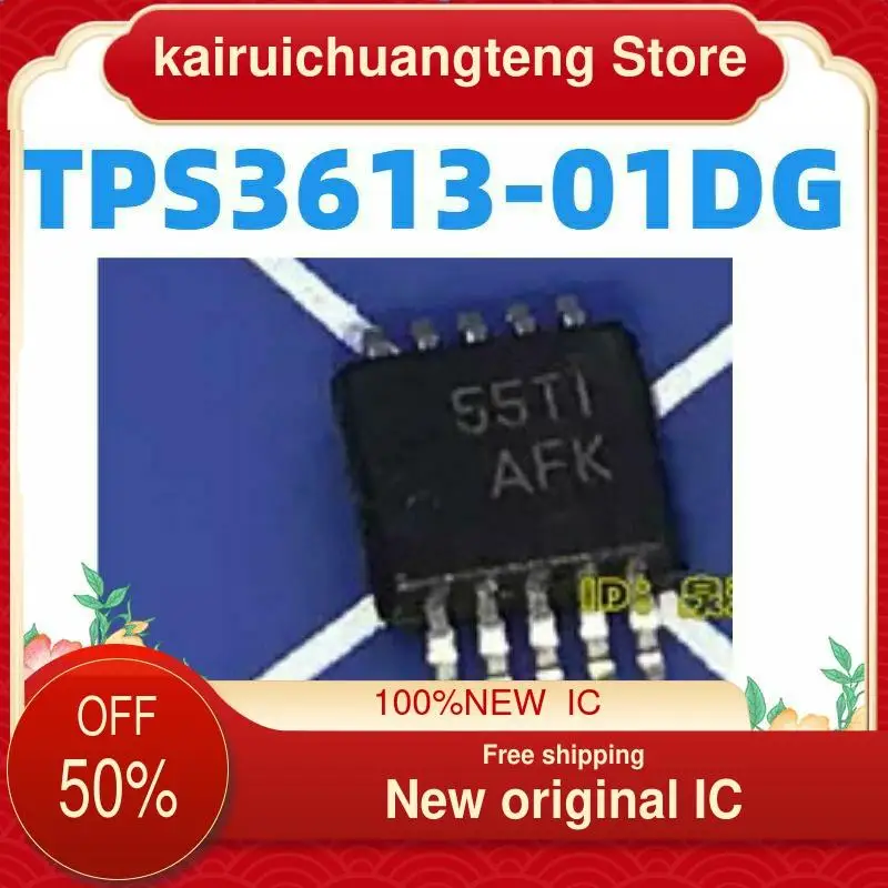 

(1 шт.) TPS3613 TPS3613-01DG AFK MSOP10 nuevo original
