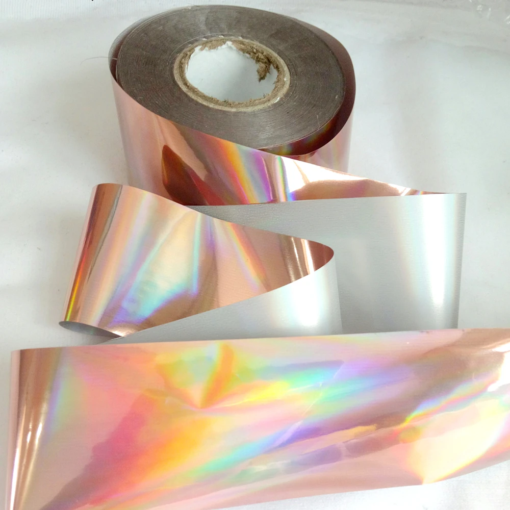 Оптовая продажа 120 м голографическое искусство ногтей переводная фольга
