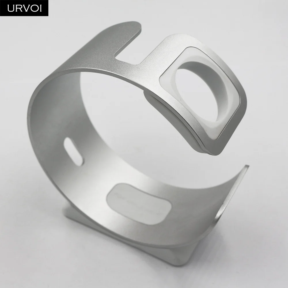 Держатель URVOI для Apple Watch series 5 4 3 2 1 простая круглая подставка iWatch держатель из