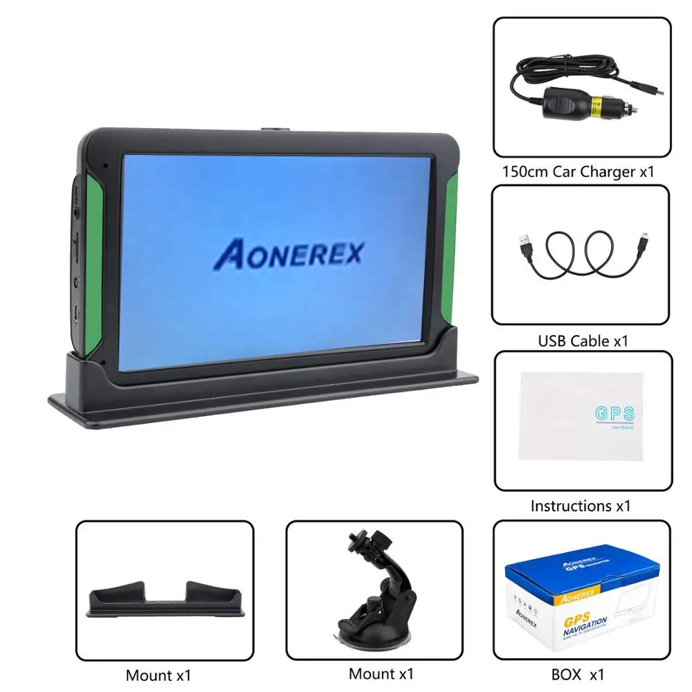 Автомобильный gps навигатор 7 дюймов HD lcd емкостный экран автомобиля FM Navitel спутниковая навигация грузовик gps навигатор автомобильные аксессуары последние