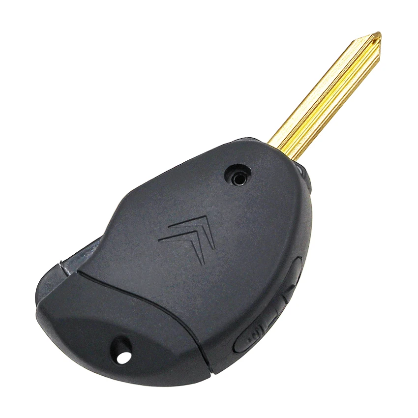 2-кнопочный пульт дистанционного управления флип-брелок Оболочка Чехол для Citroen