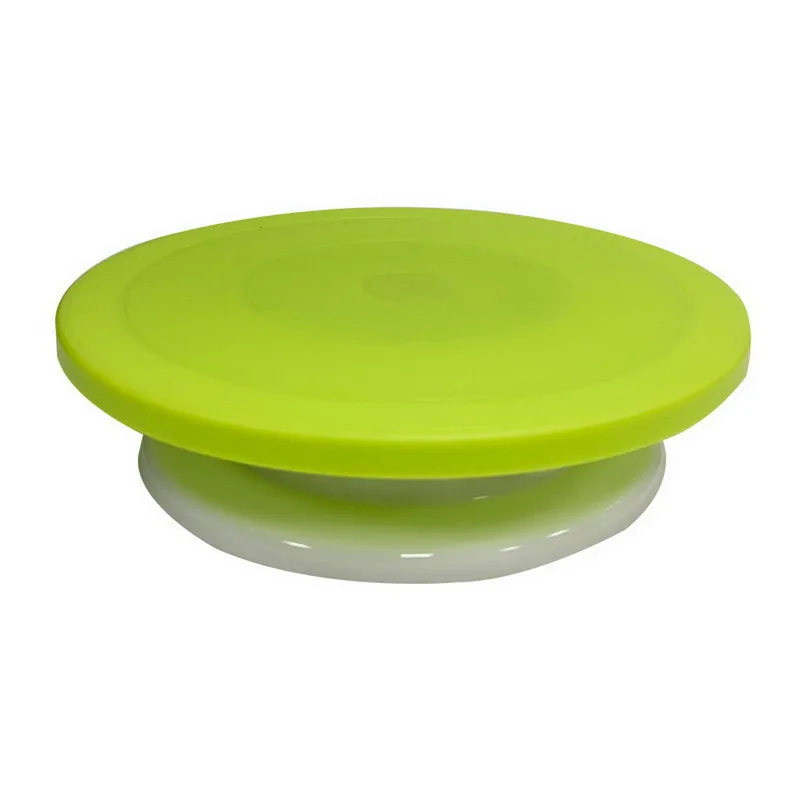 1pc M IVYSHION 6 шт./компл. противоскользящие поворотные столы для тортов набор форма для выпечки тортов DIY украшения инструменты круглый поворотный стол пластина Кухня крем для выпечки подставка для свадебного торта - Цвет: 1pc M
