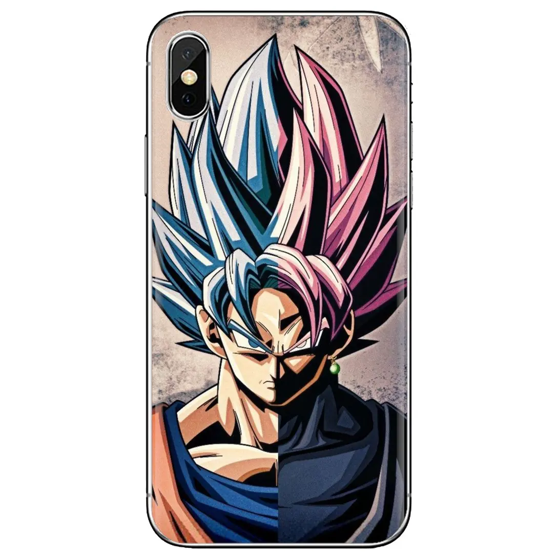 Чехол Z-Super-C-goku-Hot-Dragon-Ball для Samsung Galaxy S7 S8 S9 S10E S20 FE Note 10 20 Edge Lite Plus ультрамягкий ТПУ |