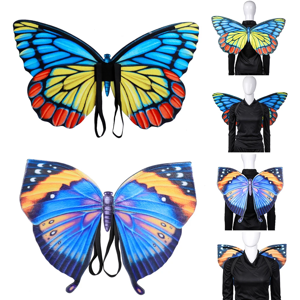 

Новый костюм для взрослых женщин, костюмы с крыльями бабочки, шаль, топ, аниме, косплей, крылья бабочки, костюм на Хэллоуин для женщин и девоч...