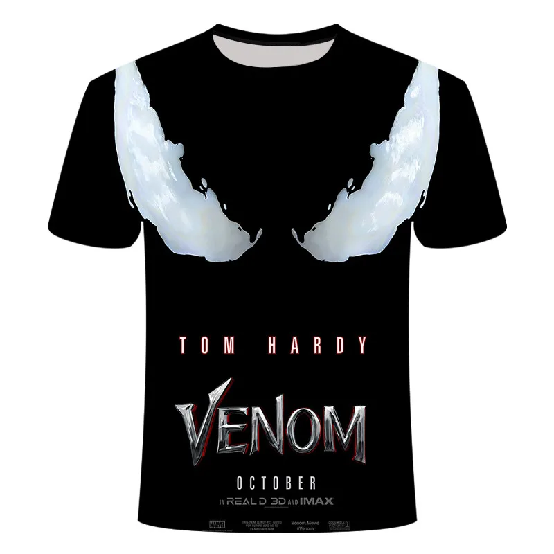 TX138 New Men/women T Shirts Venom Compression Shirt 3D Printed Summer Short Sleeve avenger sweatshirt gym hiphop large size 6XL - Цвет: TX138