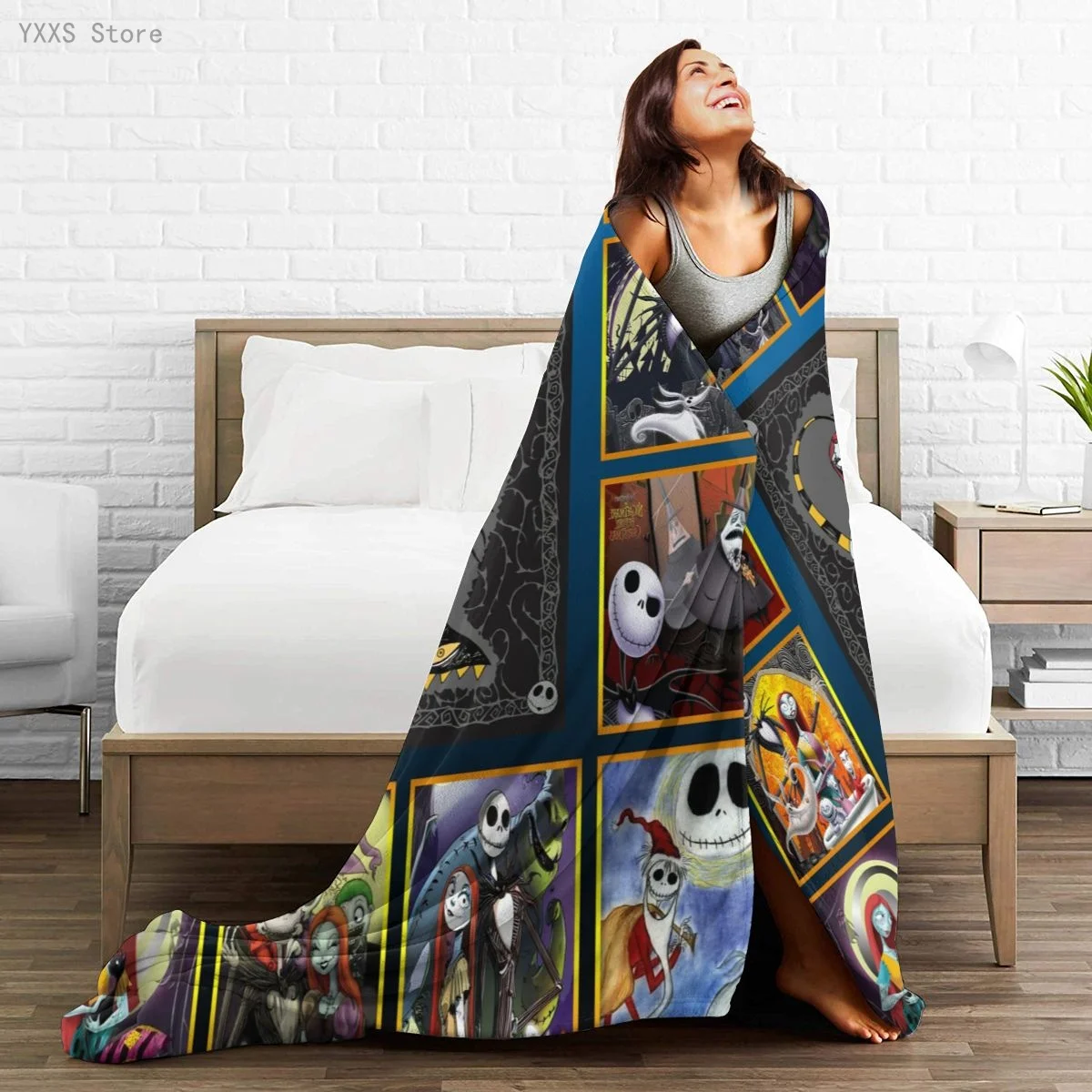 

Anime 3D printed Ultra-Soft Micro Fleece Blanket flannel throw Sherpa bedspread bedding sofa picnic fur soft blanket 300336420