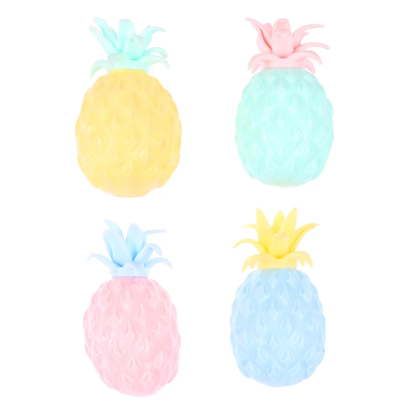 

1Pc Pineapple Anti Stress Grape Ball Decompression Toys For Children Squeeze Toy