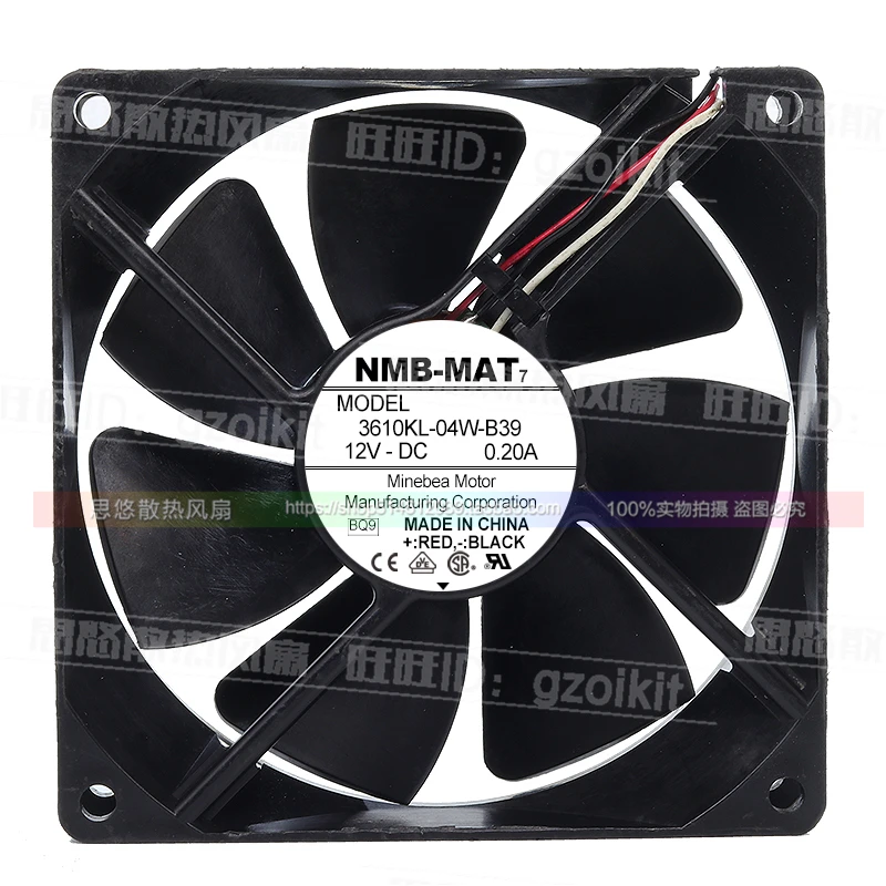 

New original NMB 9025 12V 0.20A 3610KL-04W-B39 inverter cooling fan