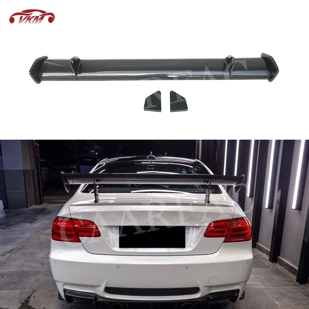Задний спойлер из углеродного волокна/ФАП для BMW 1 М M3 E46 E82 E90 E92 E93 F30 F10 седан GTS