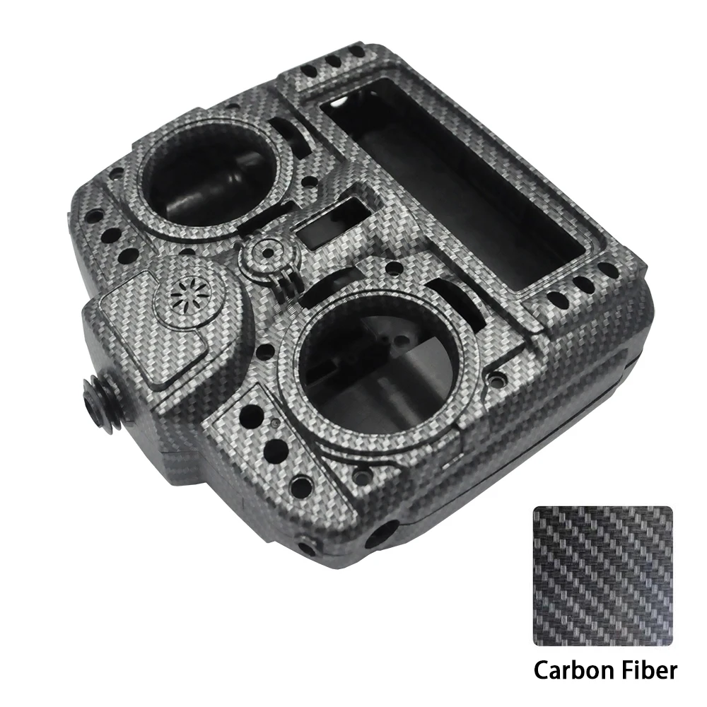 Frsky Taranis X9D Plus корпус передатчика водопроводный чехол/углеродное волокно/Рок Монстр для радиоуправляемого дрона FPV гоночный чехол