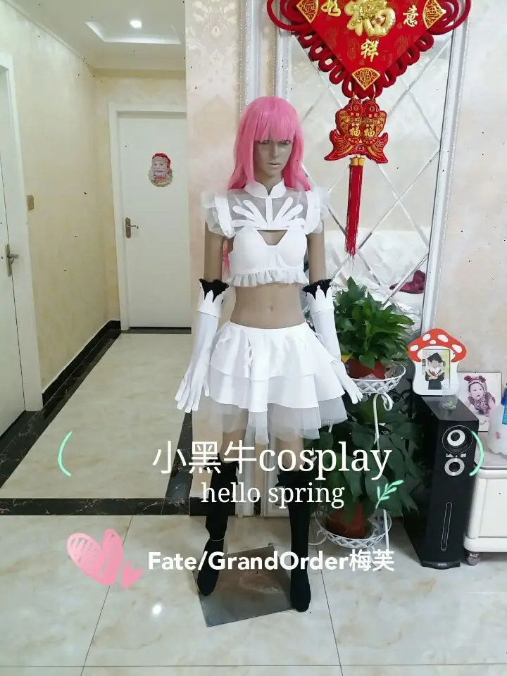 Костюм для косплея Fate/Grand Order Rider Queen Medb белый костюм dree парик туфли полный комплект