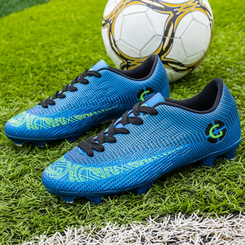 

Men's professional football shoes AG football shoes children outdoor straw shoes football shoes XL 35-47