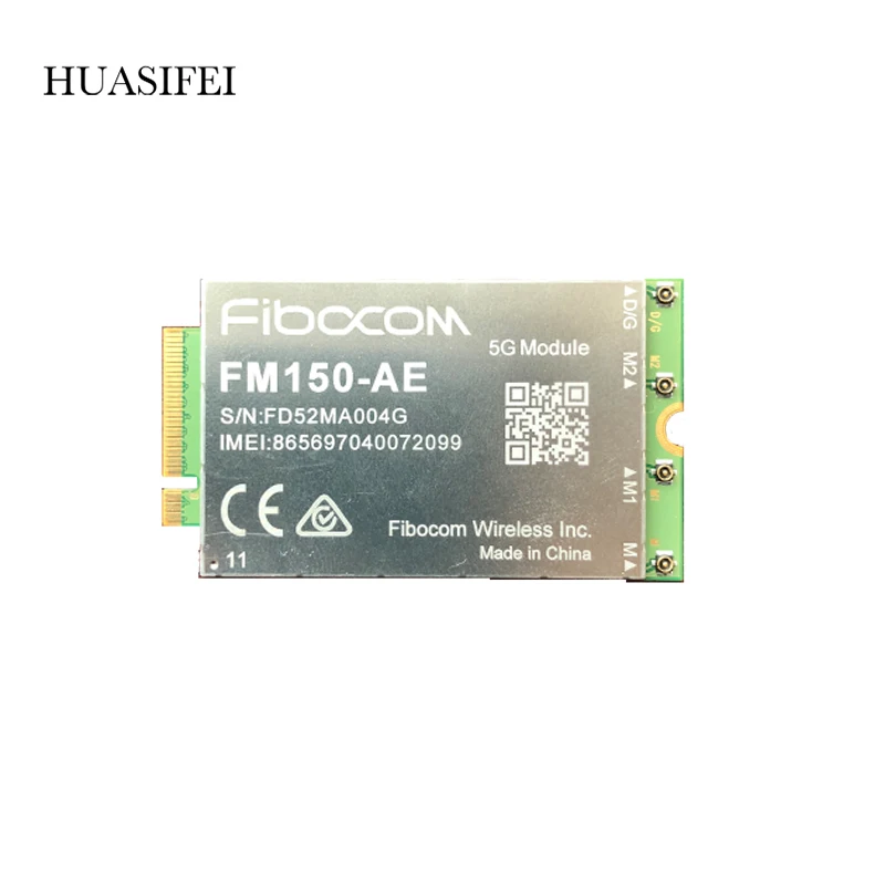 

FIBOCOM FM150-AE MINIPCIE Quectel 5G Wireless Module Cover global 5G frequency bands Multi-constellation GNSS capabilities