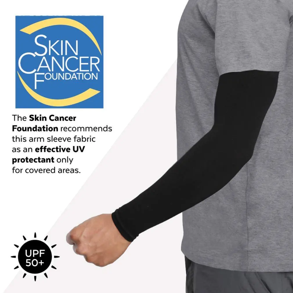 

Uv Protection Cooling Arm Sleeves Upf 50 Compression Sun Sleeves For Men & Women For Running Cycling Fishing Golf