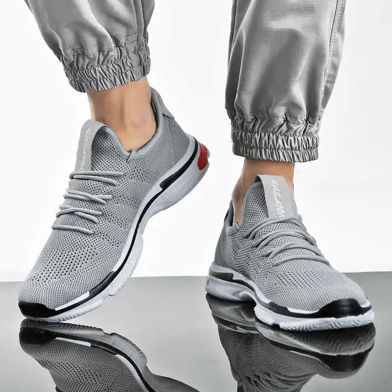 

Кроссовки мужские на платформе, легкие, Нескользящие, 136 г