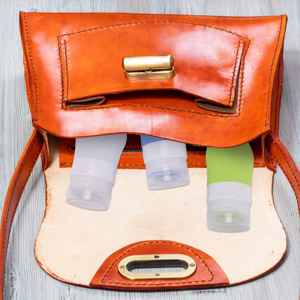 

6Pcs in 1 Bag Simple Refillable Bottles Empty Dispenser Bottles for Home