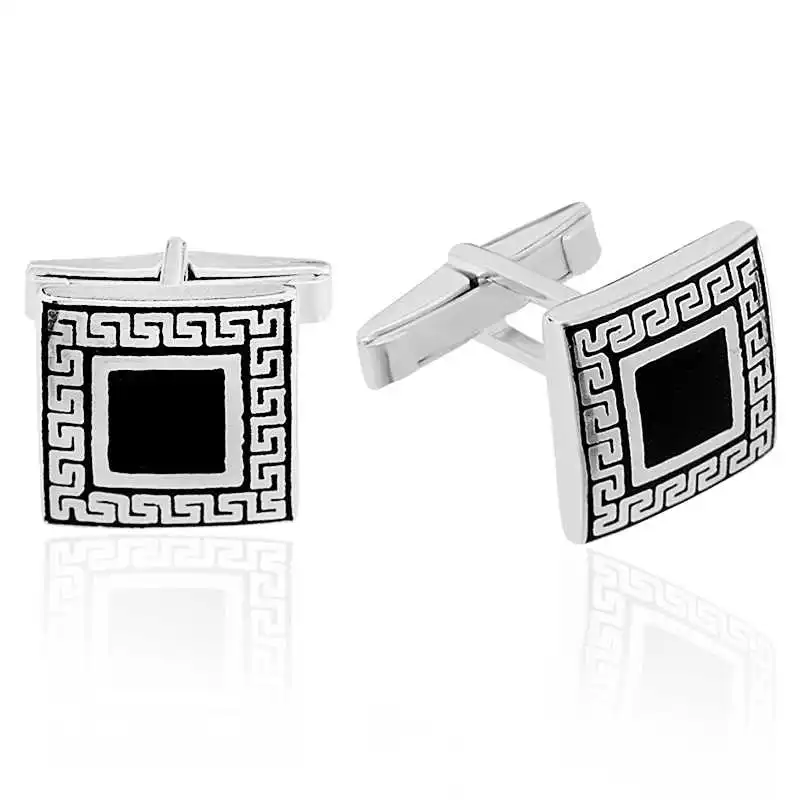 

Silver Square Cufflinks