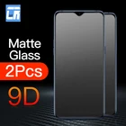 Защитное стекло без отпечатков пальцев, матовое стекло для Samsung Galaxy A10S, A20S, A30, A40, A50, A70, A41, A11, A51, A31, A21S, защита экрана, 2 шт.